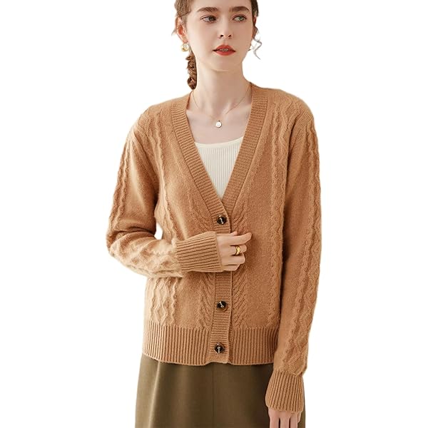 トップス Urbanic30 scallop cardigan free size Ribbed Double Zip V Neck Cardigan | GU US
